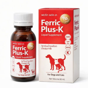 Ferric Plus-K – Liquid Iron and Vitamin Blood Supplement for Dogs and Cats