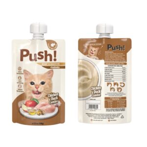 Push! Pouch Chicken & Duck combo (พุช พาวช์ สูตรผสมไก่และเป็ด)